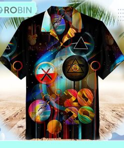 Pink Floyd Collage Unisex Hawaiian Shirt