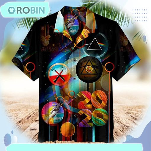Pink Floyd Collage Unisex Hawaiian Shirt