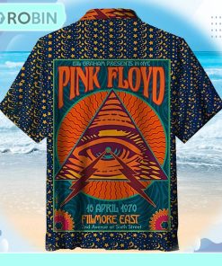 PINK FLOYD CONCERT NYC FILMORE EAST 1970Universal Hawaiian Shirt PINK FLOYD CONCERT NYC FILMORE EAST 1970Universal Hawaiian Shirt