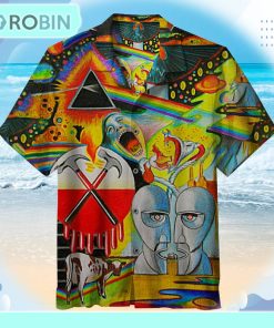 Pink Floyd Dark Side Of The Moon Unisex Hawaiian Shirt