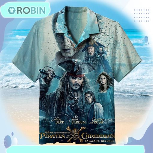 Pirates of the Caribbean Dead Men Tell No Tales Universal Hawaiian Shirt