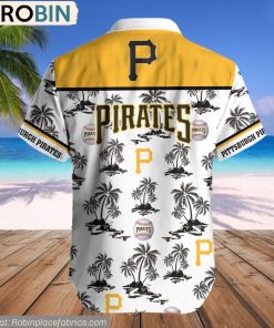 Pittsburgh Pirates Palm Island Pattern MLB Hawaiian Shirt Pittsburgh Pirates Palm Island Pattern MLB Hawaiian Shirt