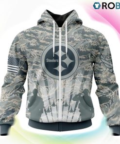 Pittsburgh Steelers NFL Honor US Air Force Veterans 3D Hoodie, Steelers Clothing