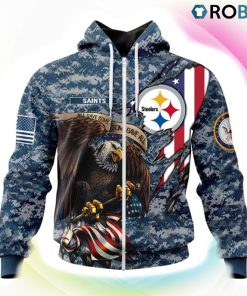 Pittsburgh Steelers NFL Honor US Navy Veterans 3D Hoodie, Steelers Fan Shirt for Sale Pittsburgh Steelers NFL Honor US Navy Veterans 3D Hoodie, Steelers Fan Shirt for Sale
