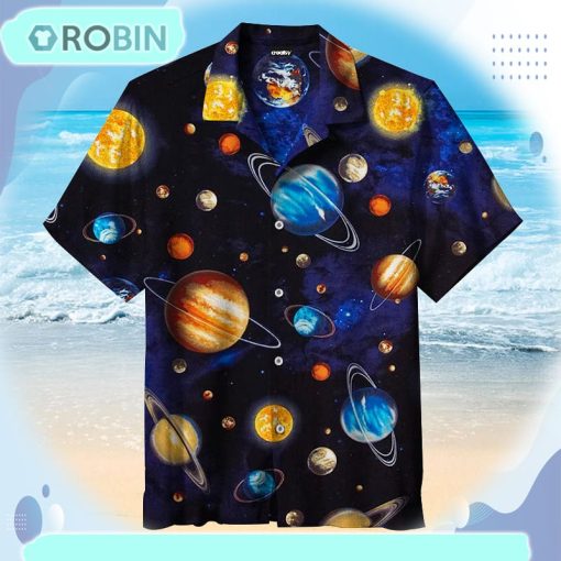 Planets and planets Universal Hawaiian Shirt