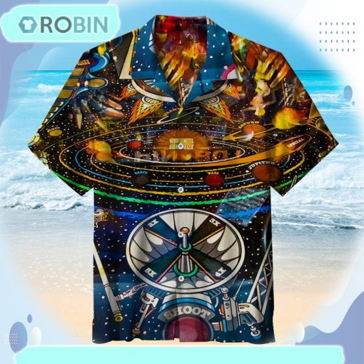 Play Pinball Art Print Universal Hawaiian Shirt