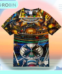 Play Pinball Art Print Universal Hawaiian Shirt