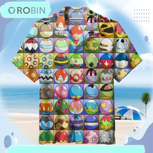 Pokémon Egg Hawaiian Shirt