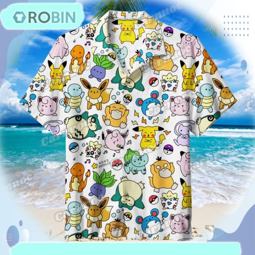 Pokémon Hawaiian Shirt