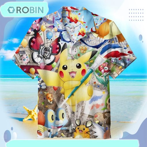 Pokémon Unisex Hawaiian Shirt
