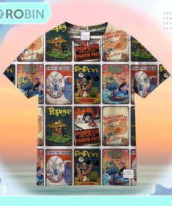 Popeye Comics Universal Hawaiian Shirt