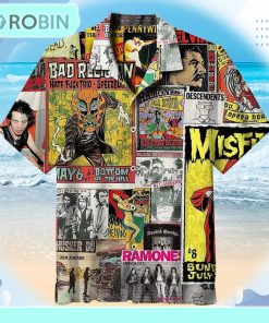 Punk Rock Collage Universal Hawaiian Shirt