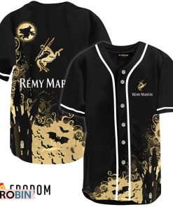 Remy Martin Black Halloween Witch Baseball Jersey Shirt Style