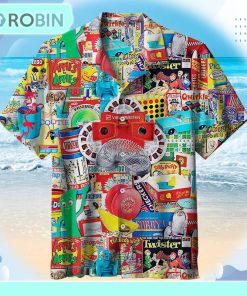 Retro Toys Unisex Hawaiian Shirt