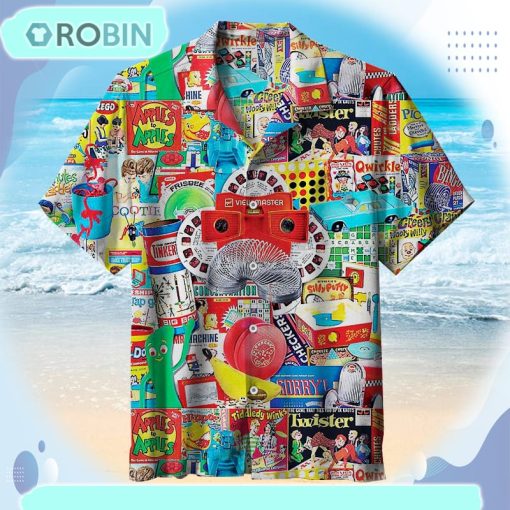 Retro Toys Unisex Hawaiian Shirt