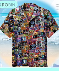 Retro Video Game Hawaiian Shirt