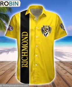 Richmond Tigers Hawaiian Shirt AFL Teams
