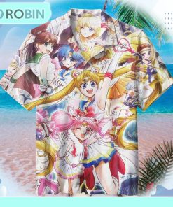 Sailor Moon Unisex Hawaiian Shirt
