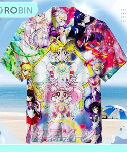 Sailor Moon Unisex Hawaiian Shirt HWS98