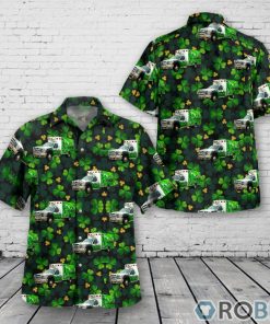 Saint Johnsville, New York, St. Johnsville Ambulance – SAVAC St Patrick’s Day Hawaiian Shirt