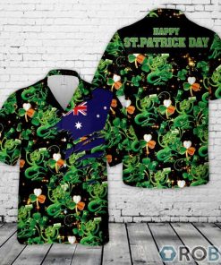 Saint Patrick’s Day Australia Hawaiian Shirt Saint Patrick’s Day Australia Hawaiian Shirt