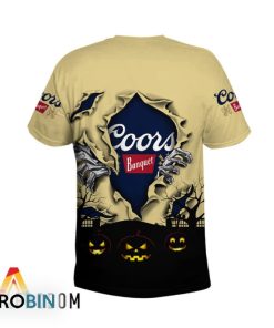 Scary Night Halloween Coors Banquet 3D All Over Printed T-Shirt