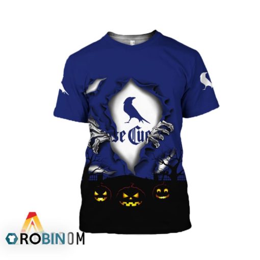 Scary Night Halloween Jose Cuervo 3D All Over Printed T-Shirt