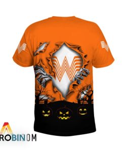 Scary Night Halloween Whataburger 3D All Over Printed T-Shirt