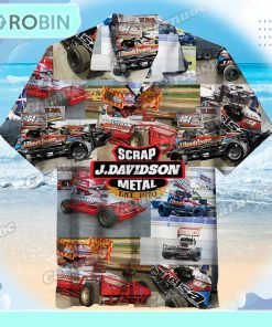 Scrap J.Davidson Metal Hawaiian Shirt