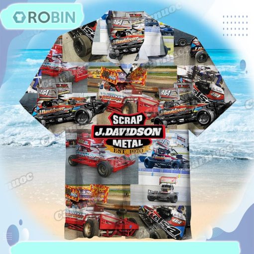 Scrap J.Davidson Metal Hawaiian Shirt