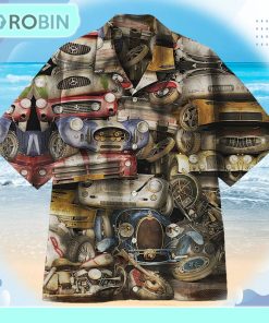 Scrapped Classic Car Universal Hawaiian Shirt