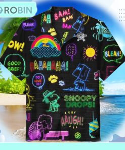 Snoopy Drops Unisex Hawaiian Shirt