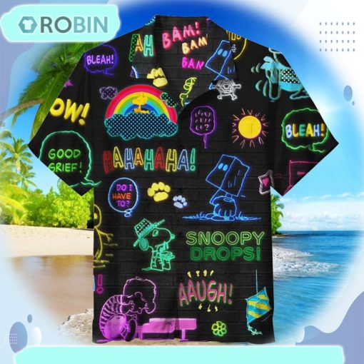 Snoopy Drops Unisex Hawaiian Shirt