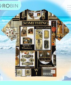 SOMETHING WICKED Halloween Mini Book Universal Hawaiian Shirt