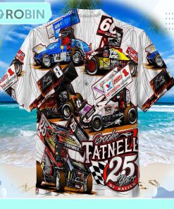 Sprint Car Hawaiian Shirt