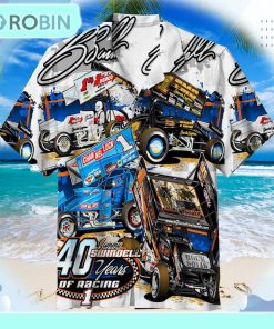 Sprint Car Hawaiian Shirt HWS39