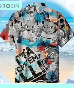 Squirtle Evolution Graffiti Universal Hawaiian Shirt