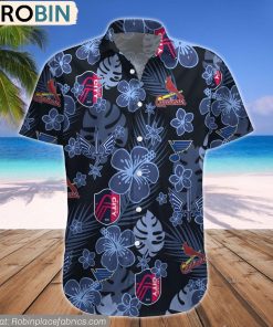 St. Louis Sport Pattern Logo Hawaiian Shirt