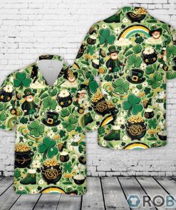 St Patrick’s Day Seamless Hawaiian Shirt St Patrick’s Day Seamless Hawaiian Shirt