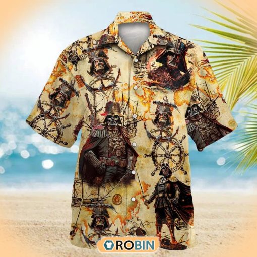 Star Wars Darth Vader Pirates Hawaiian Shirt