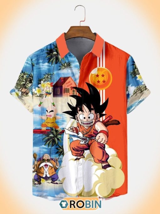 Summer Dragon Ball Goku Hawaiian Shirt