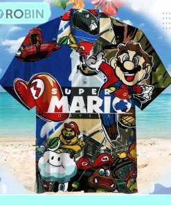 Super Mario Hawaiian Shirt HWS53