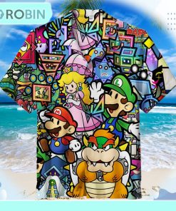 Super Mario Hawaiian Shirt HWS67
