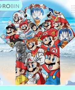 Super Mario Hawaiian Shirt HWS77