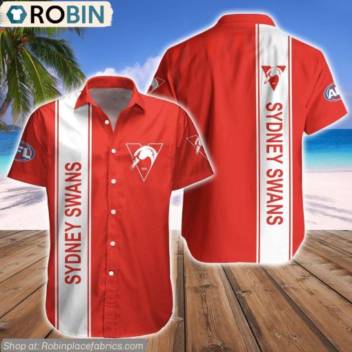 Sydney Swans Hawaiian Shirt AFL Teams