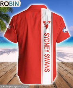 Sydney Swans Hawaiian Shirt AFL Teams