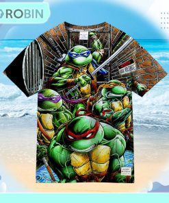 Teenage Mutant Ninja Turtles on the move Universal Hawaiian Shirt