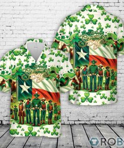 Texas St. Patrick’s Day Hawaiian Shirt Texas St. Patrick’s Day Hawaiian Shirt