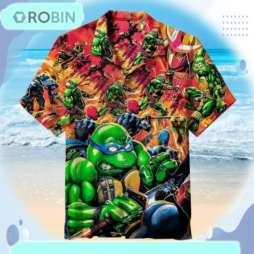 The Amazing Ninja Turtles Universal Hawaiian Shirt