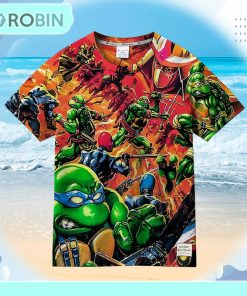 The Amazing Ninja Turtles Universal Hawaiian Shirt